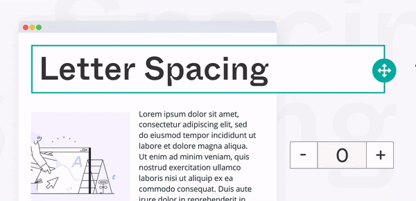 letter spacing 1 1 letter spacing 1 1