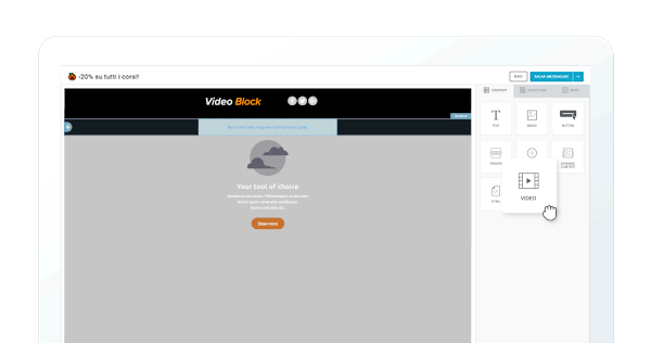 video content block video content block