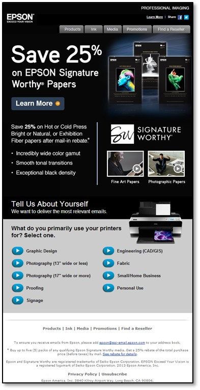 epson form profilazione epson form profilazione