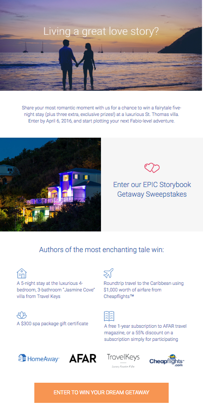 06 HomeAway PromotionalContest 06 HomeAway PromotionalContest