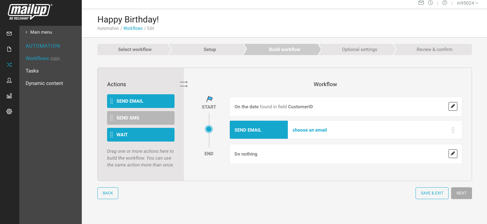 3 build workflow