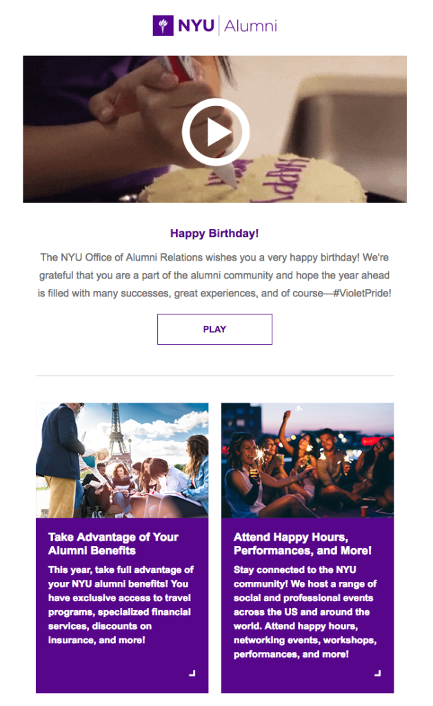 email buon compleanno interattiva email buon compleanno interattiva