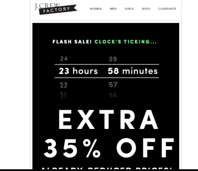 Flash Sale J Crew Flash Sale J Crew