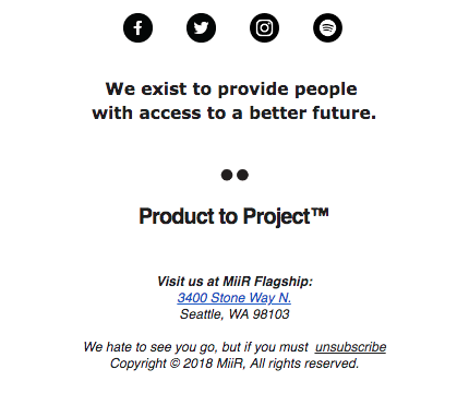 miir email footer miir email footer