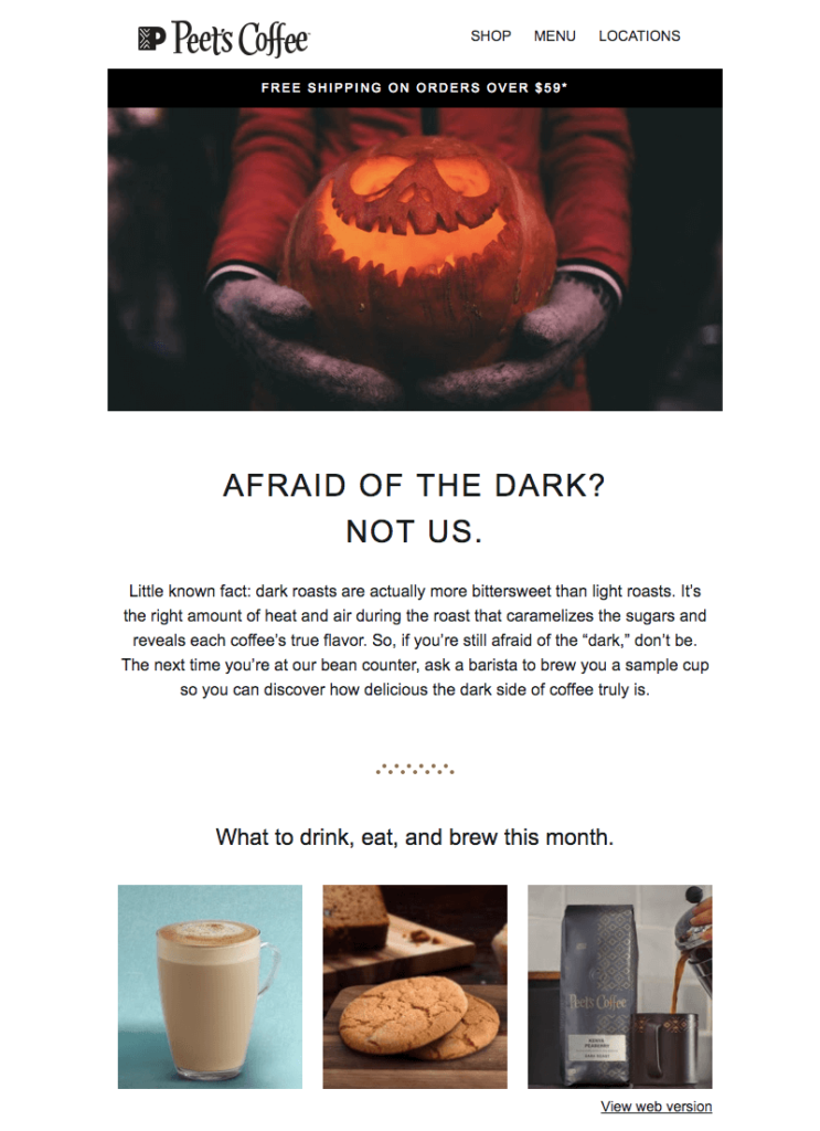 peets email halloween 743x1024 1 peets email halloween 743x1024 1