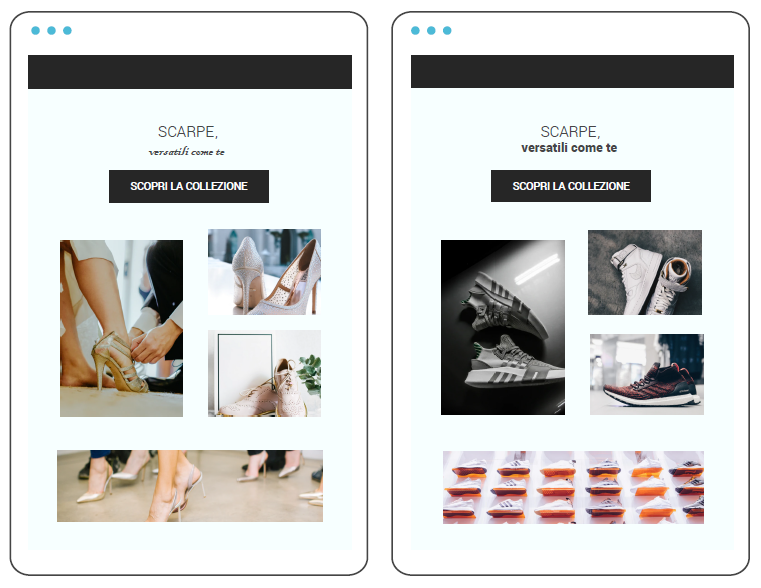 personalizzazione visualizzazione condizionale personalizzazione visualizzazione condizionale