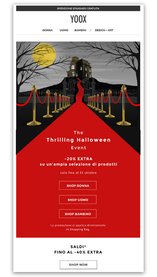 yoox halloween mailup yoox halloween mailup